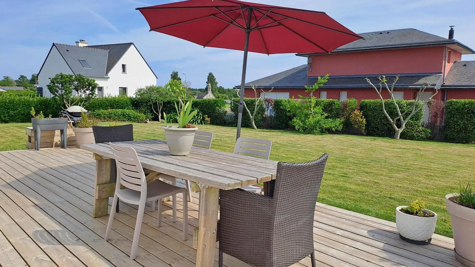 Maison Traditionnelle Et Moderne Avec Vue Mer Treffiagat Франция